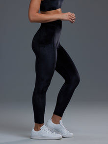 Women | Elara Stretch Velvet Legging | Shepherd