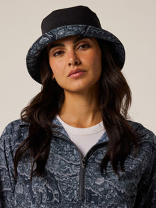 Women | Reversible Utopia Bucket Hat | Anthracite
