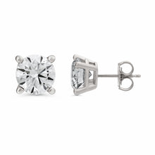 5.00 CT Round Lab-Grown Diamond | Stud Earrings | 14K White Gold | G Color | VS Clarity
