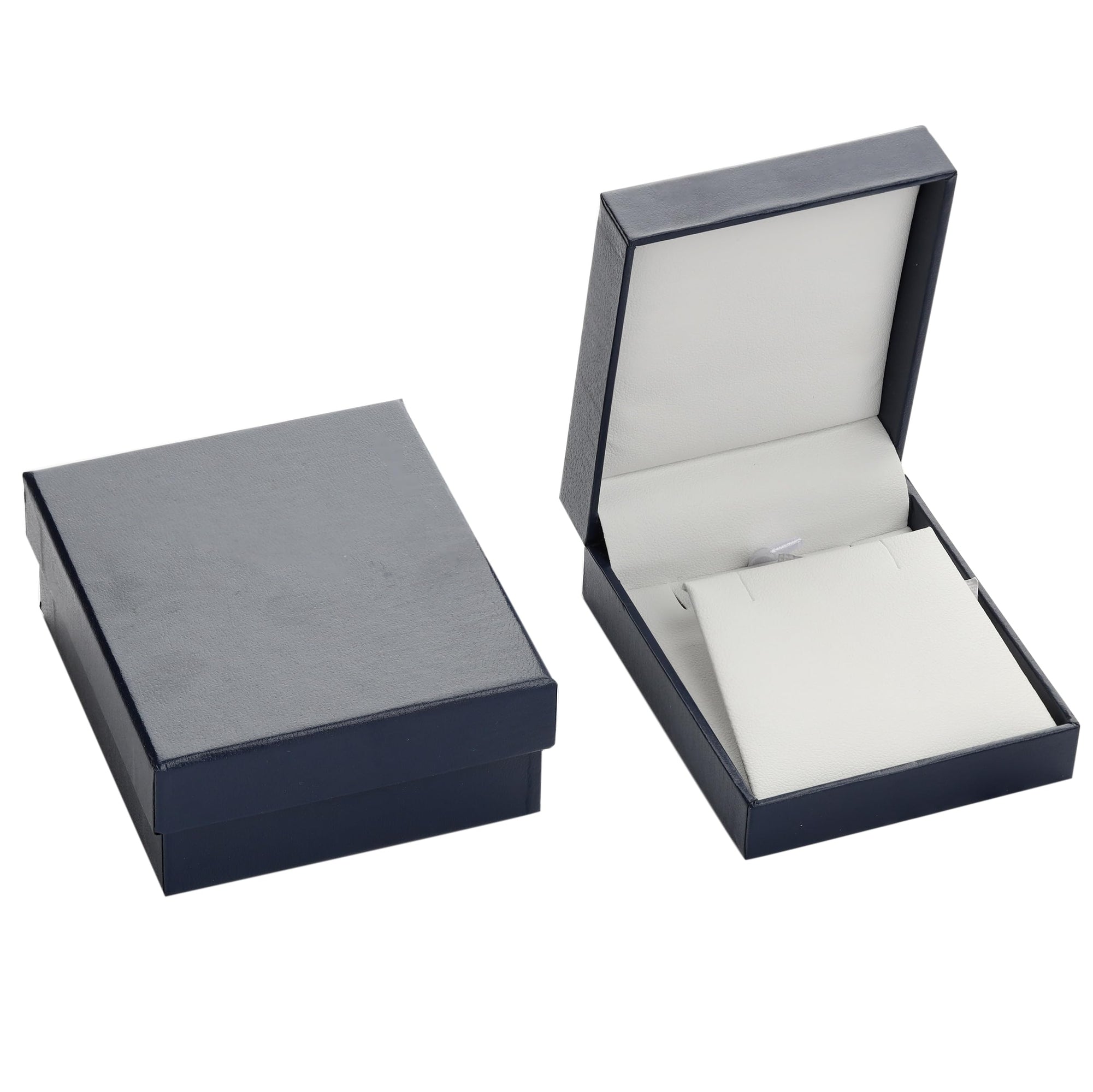 Womens | 0.75 CT Round Cut Lab Grown Accent Diamond | Solitaire Pendant Necklace | 14K White Gold | I-I1