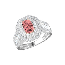 2.00 CT Cushion Lab-Grown Diamond | Engagement Ring | 14K Two Tone Gold | G Color | VS Clarity