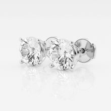 1.50 CT Round Lab-Grown Diamond | Stud Earrings | 14K White Gold | G Color | SI Clarity