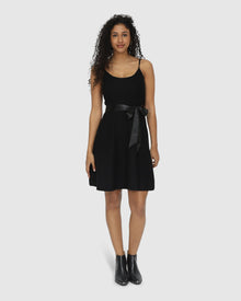 Women | Love Her Madly Knit Dress | Black