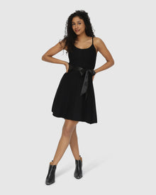 Women | Love Her Madly Knit Dress | Black