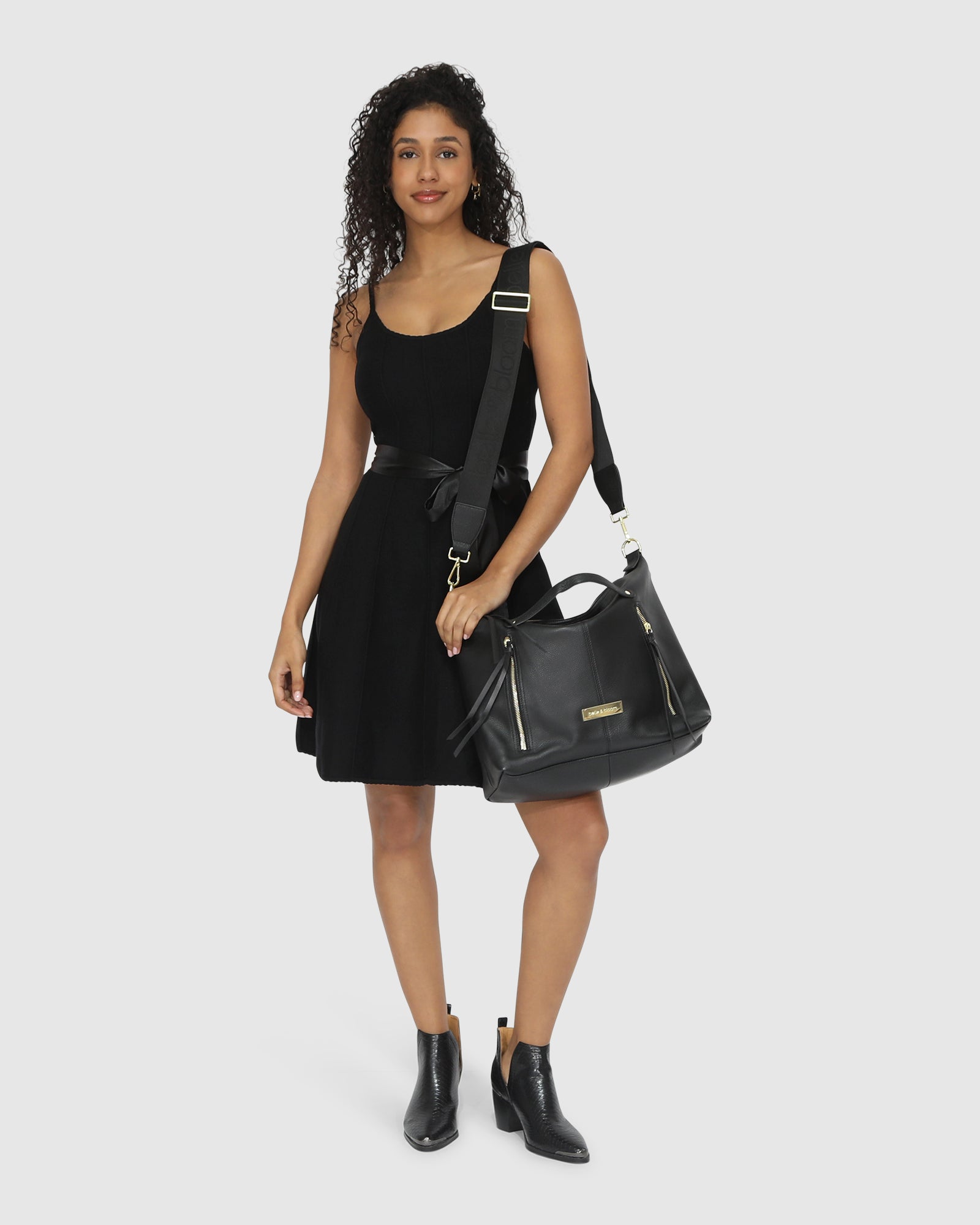 Women | Love Her Madly Knit Dress | Black