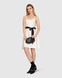 Women | Love Her Madly Knit Dress | White