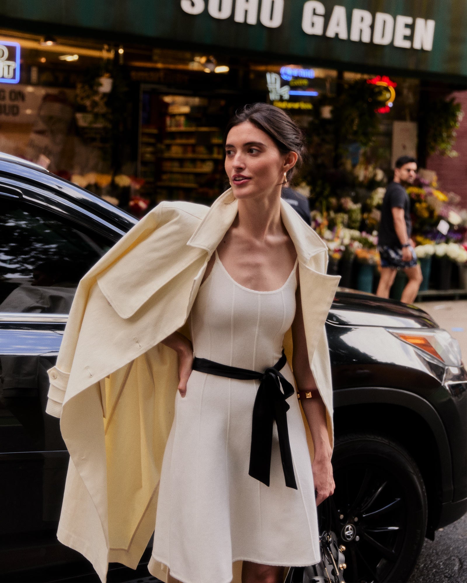 Women | Love Her Madly Knit Dress | White