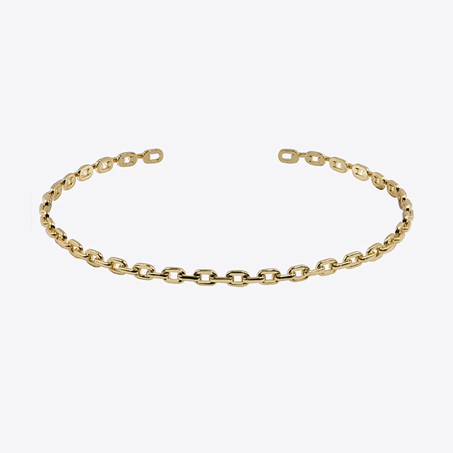 Link Up Choker | 14Kt Gold Plated