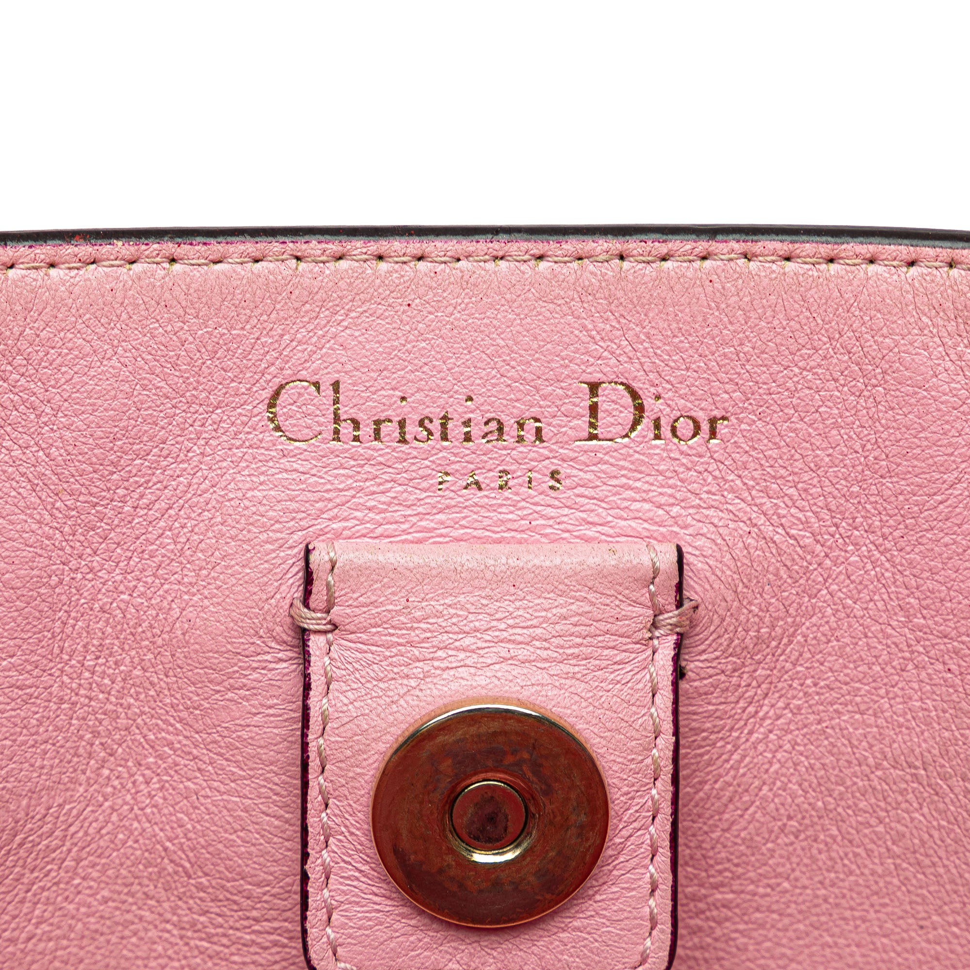 Dior | Pre-Owned Large Diorissimo Satchel | Red