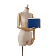 Mulberry | Pre-Owned X Richard Malone Zip Clutch | Blue