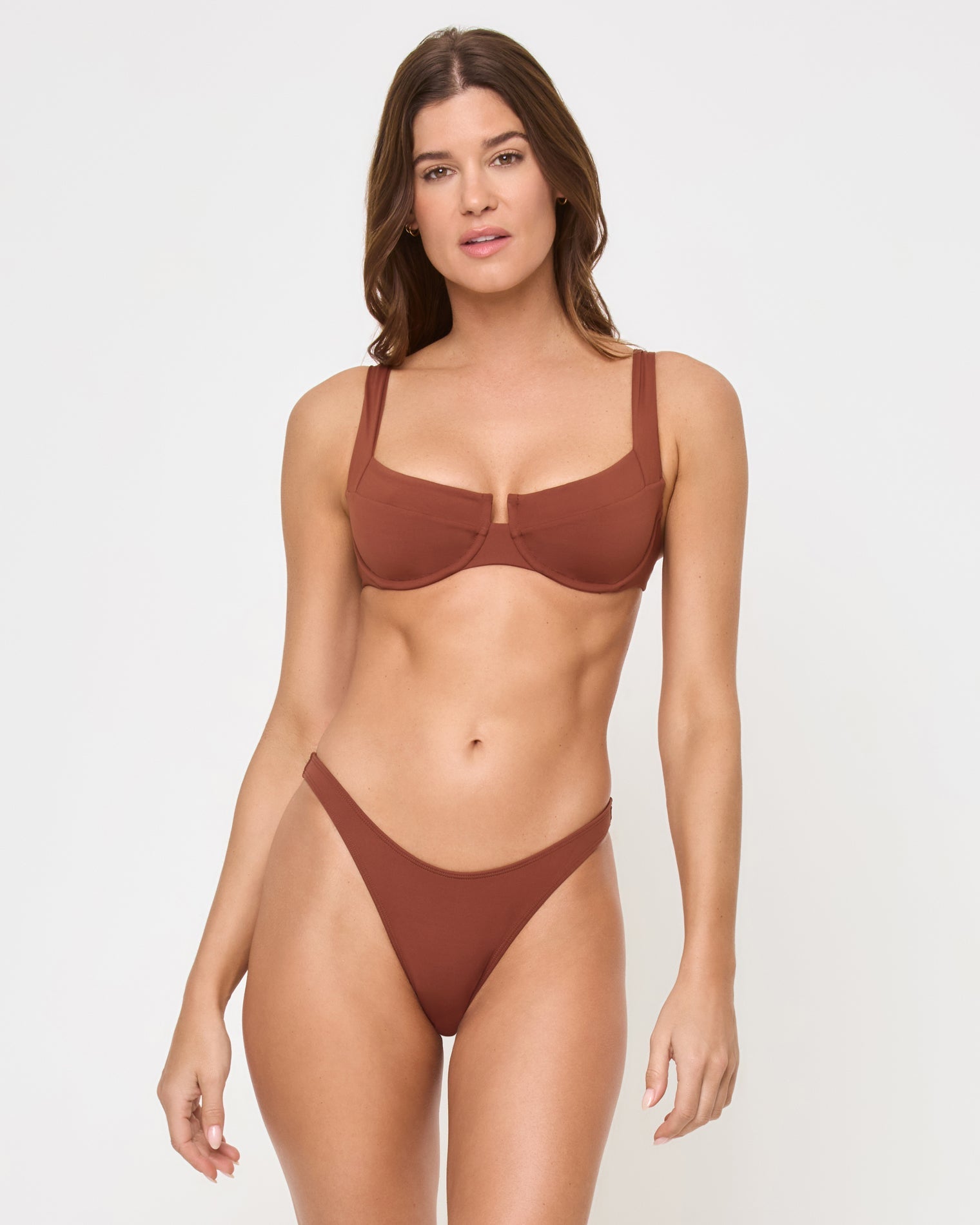 Donnie Bikini Bottom | Bitsy | Tobacco