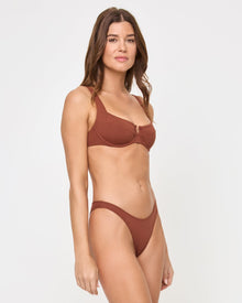 Donnie Bikini Bottom | Bitsy | Tobacco