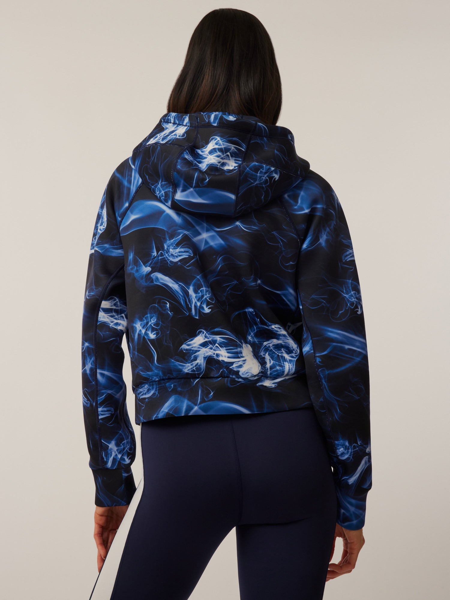 Women | Ghost Dancer Smoke Kristina Full-Zip Hoodie | Maltese Blue