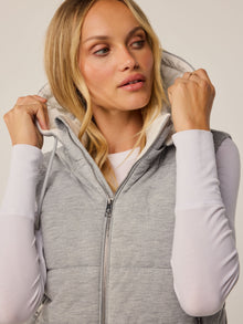 Women | Eos Luxe Vest | Grey Heather