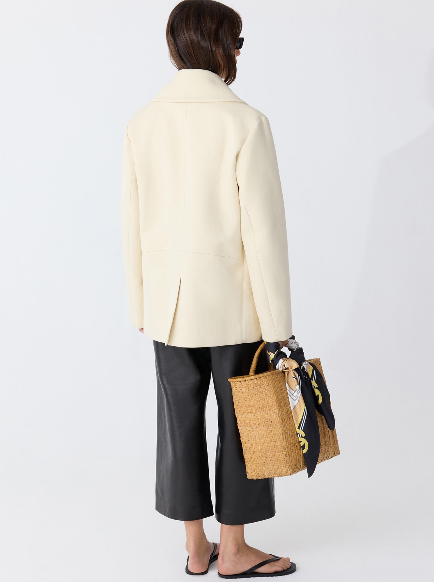 Lucky Peacoat | Cream