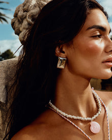 The Biarritz Studs | Silver