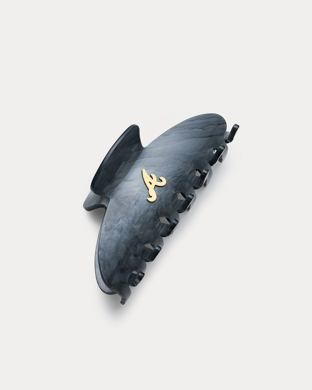 The MLB Pearl Logo Claw Clip | Atlanta Braves