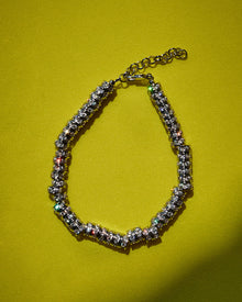 The Rio Rhinestone Anklet | Cubic Zirconia | Gold