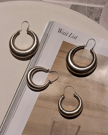 Martina Tube Hoops - Silver | Plated Silver