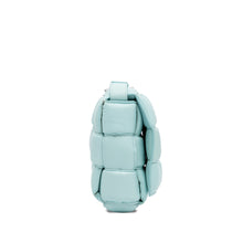 Bottega Veneta | Pre-Owned Nappa Intrecciato Padded Cassette Crossbody - III | Blue/Light Blue