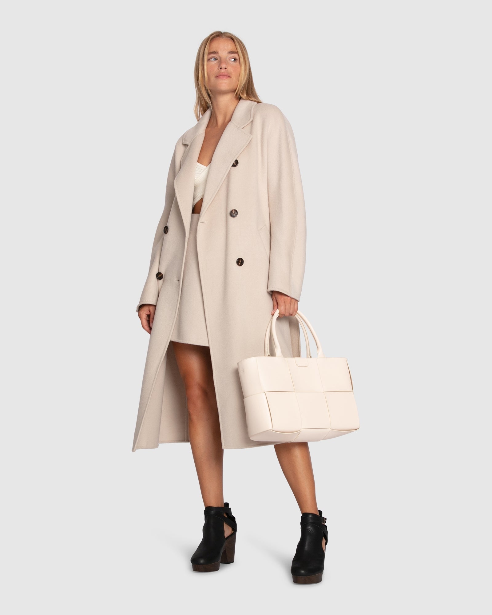 Women | Long Way Home Woven Tote | Cream