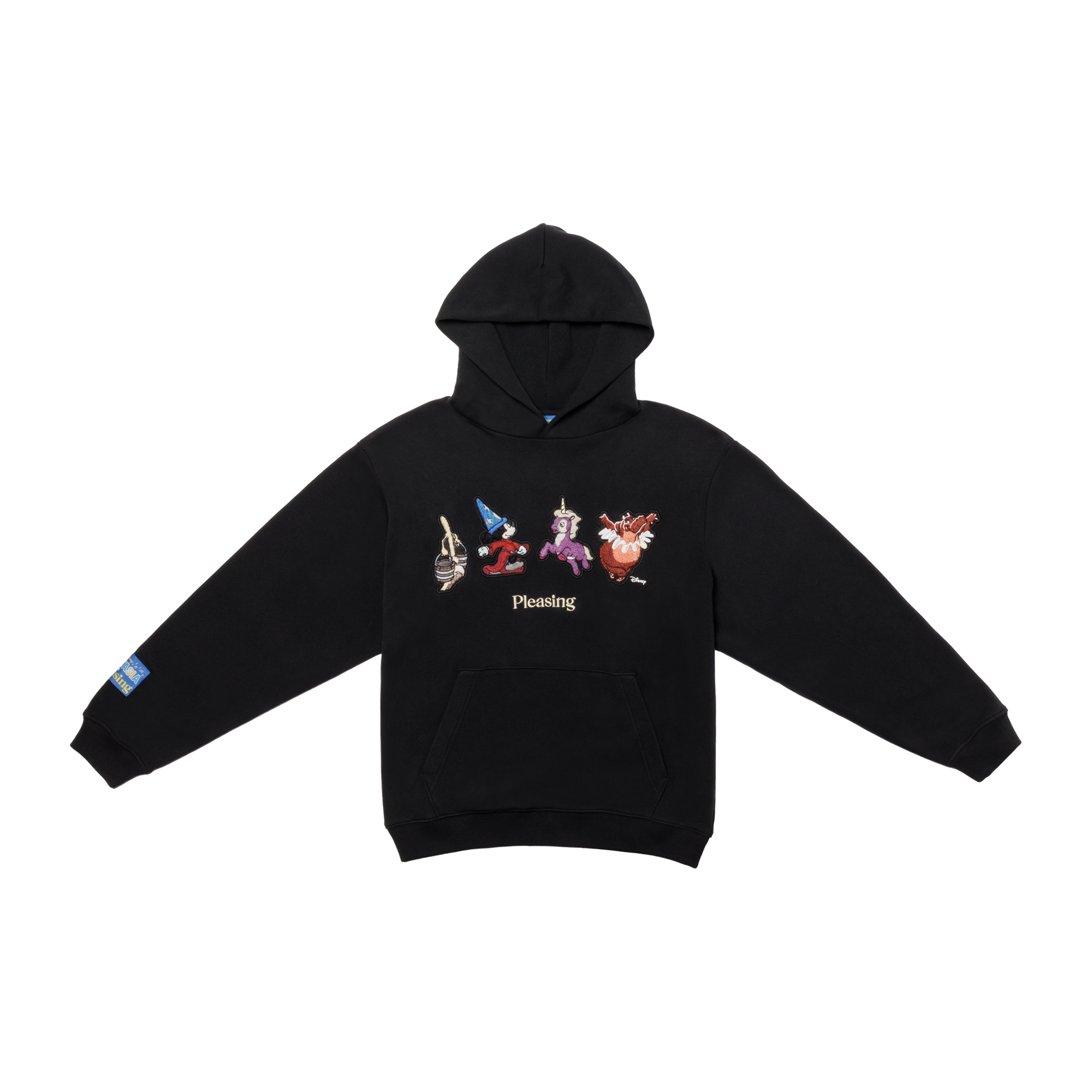 La Fantaisie Patch Hoodie | Black