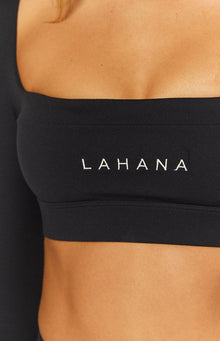 Lahana Chi Chi Long Sleeve Top | Black
