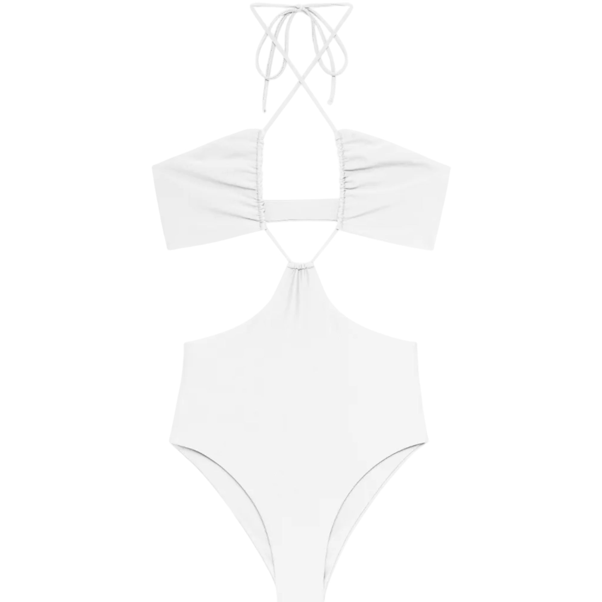 Laila One Piece | White Matte