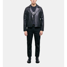 Leather Jacket | Men | Black