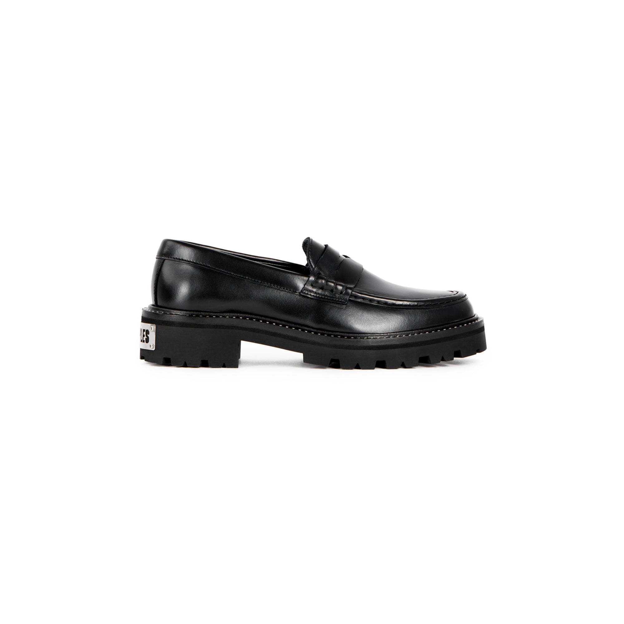 Leather Loafers | Women | Black