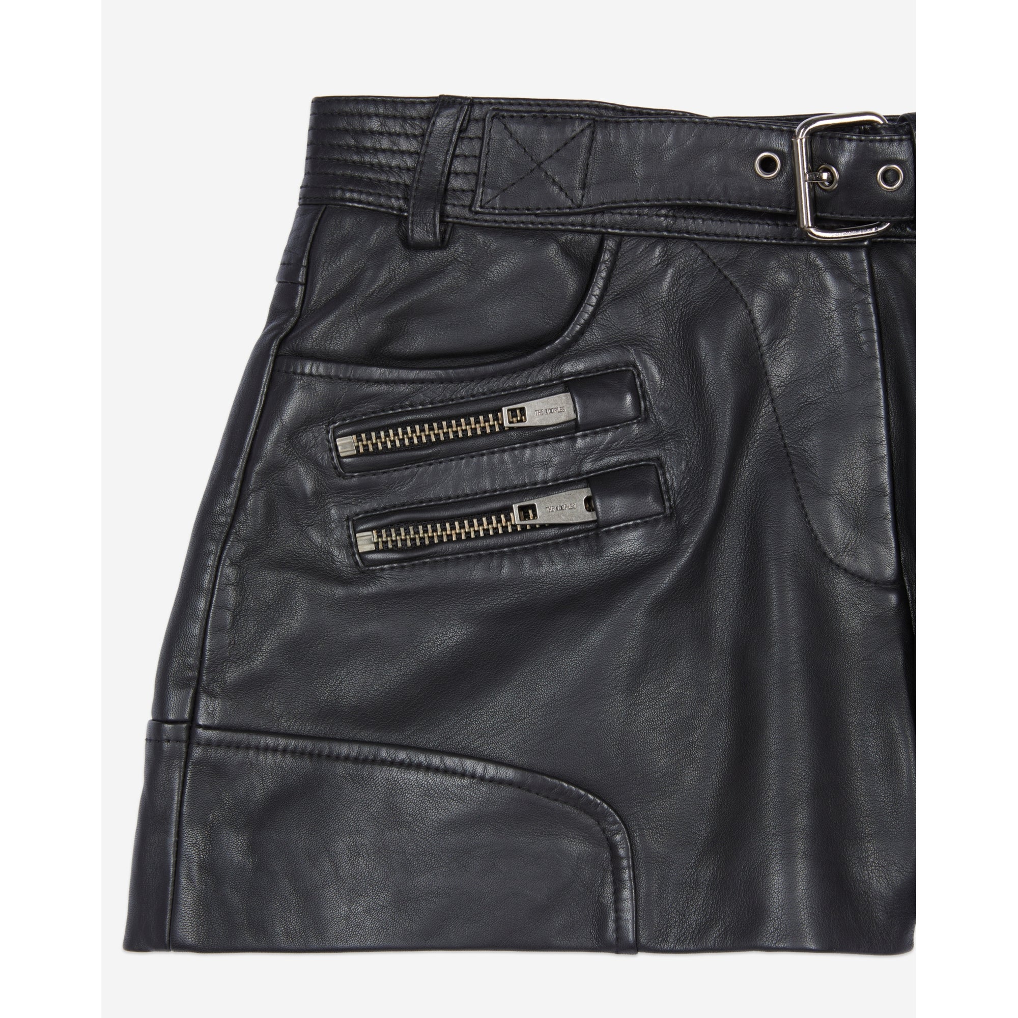 Leather Shorts | Women | Black