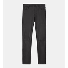 Leather Slim-Fit Pants | Men | Black