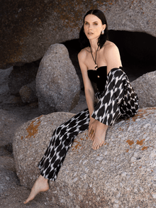 Leer Pants | Sokhna Black