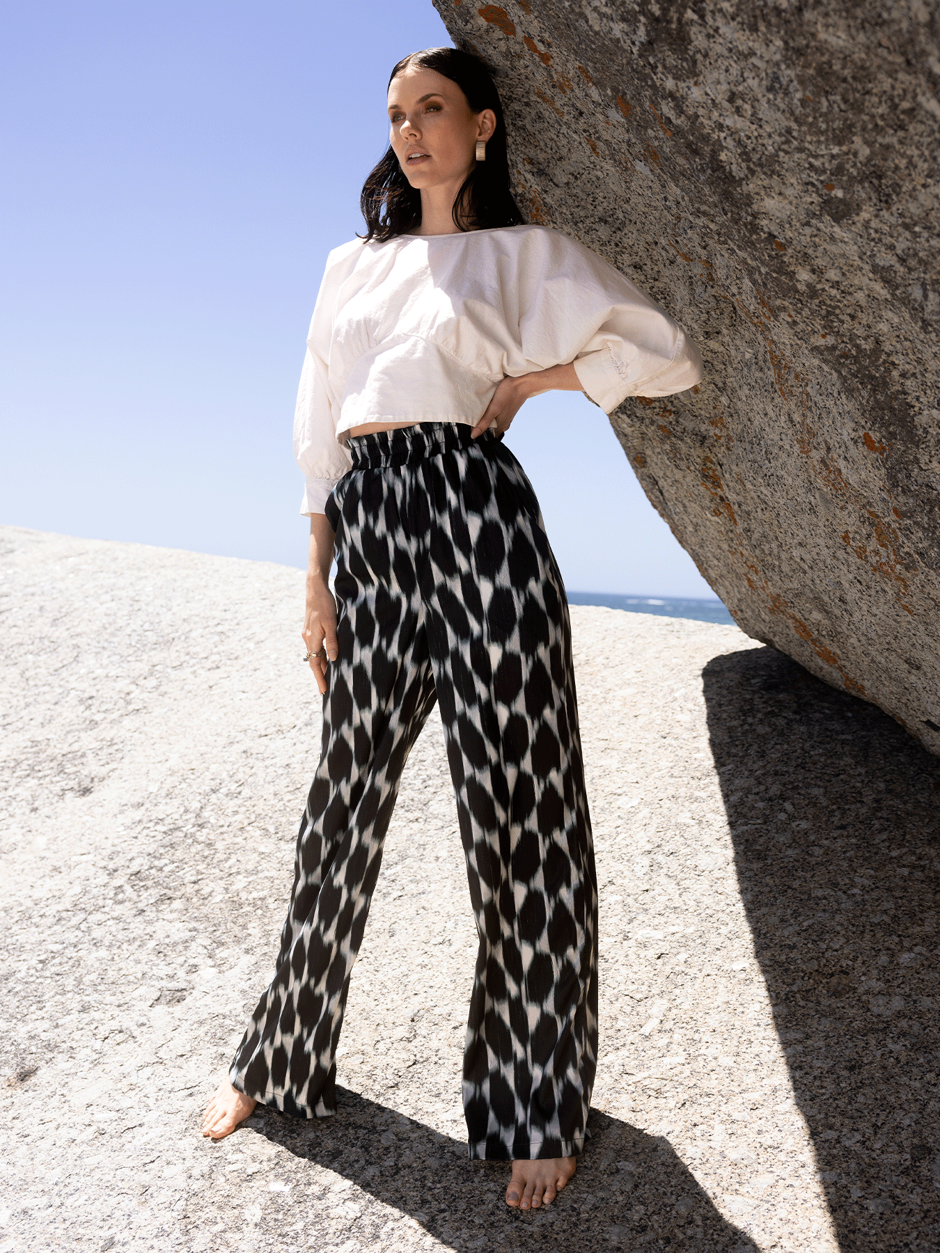 Leer Pants | Sokhna Black