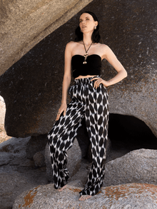 Leer Pants | Sokhna Black