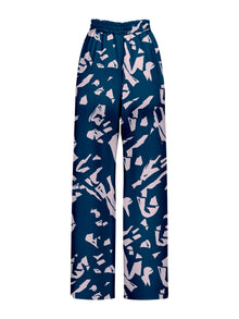 Leer Pants | Batik Blu