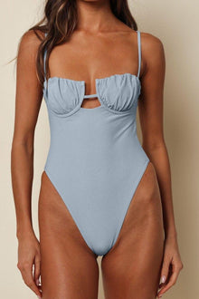 Petal One Piece | Light Denim
