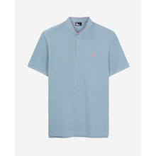 Light Cotton Polo T-Shirt | Men | Blue Grey