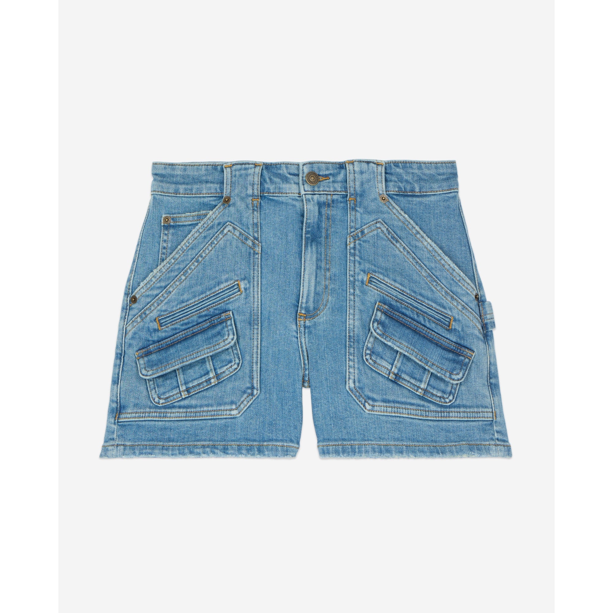 Light Denim Shorts | Women | Blue