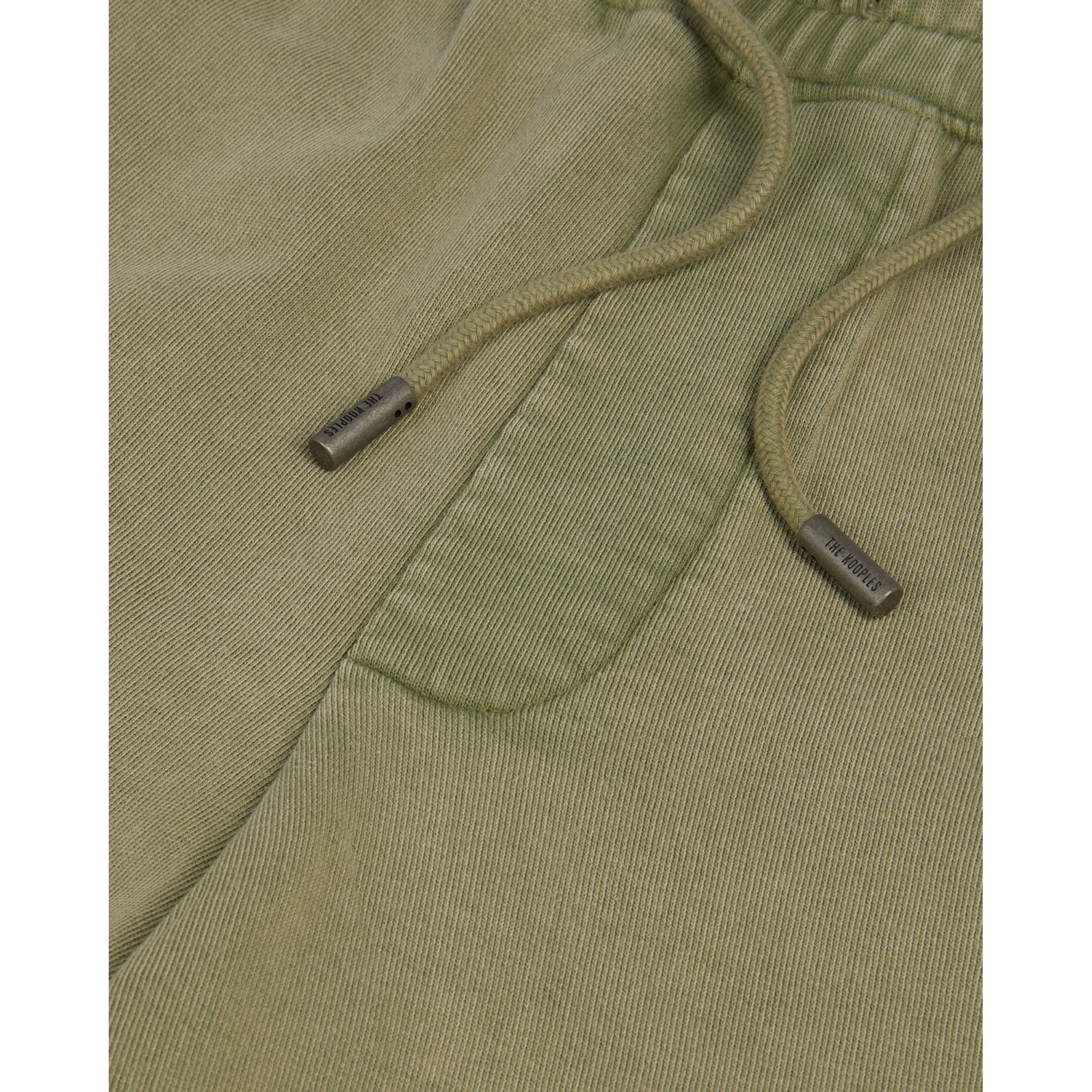 Light Green Cotton Shorts | Men | Khaki Grey