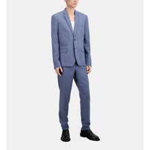 Light Wool Suit Jacket | Men | Blue