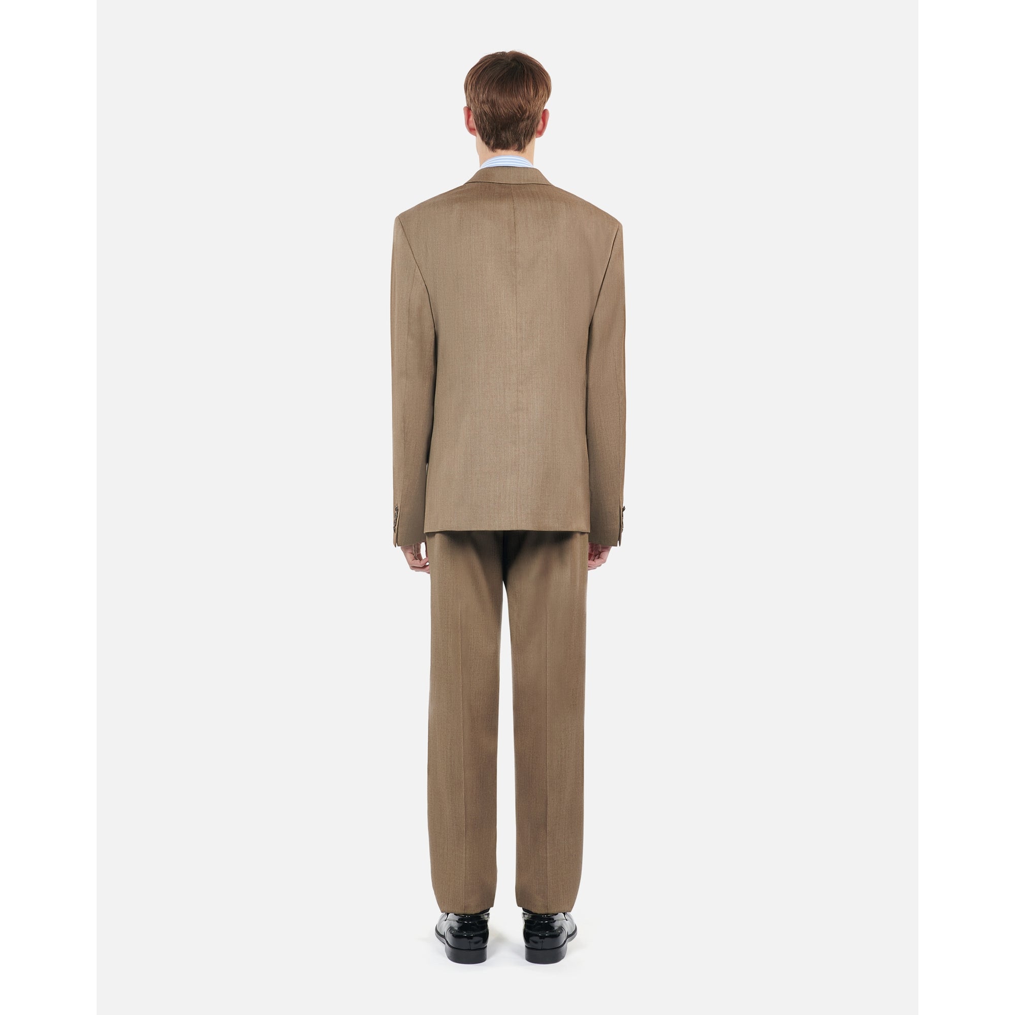 Light Wool Suit Jacket | Men | Brown