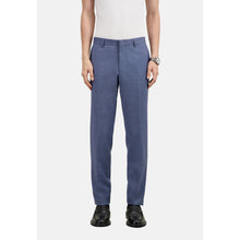 Light Wool Suit Trousers | Men | Blue