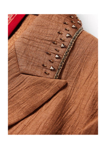 Linen Blazer | Brown