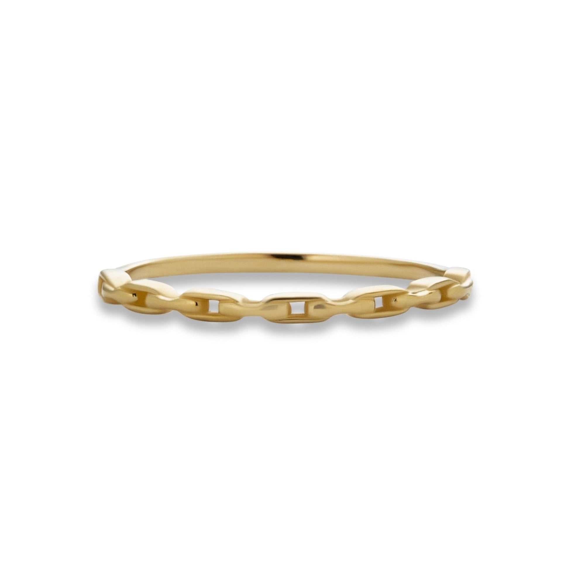 Little Links Ring | 10K Yellow Gold