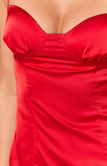 Liz Mini Dress | Red