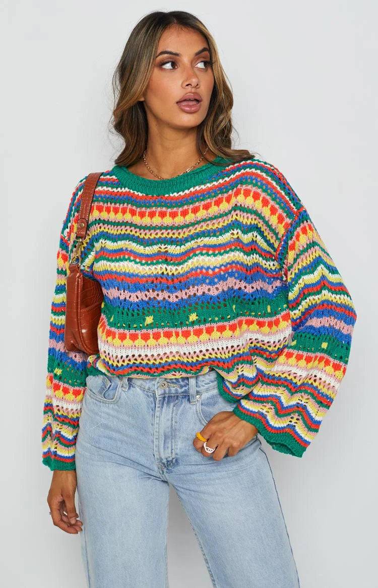 Long Weekend Sweater | Multi