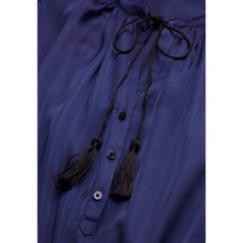 Long Dress With Lacing | Women | Night Blue