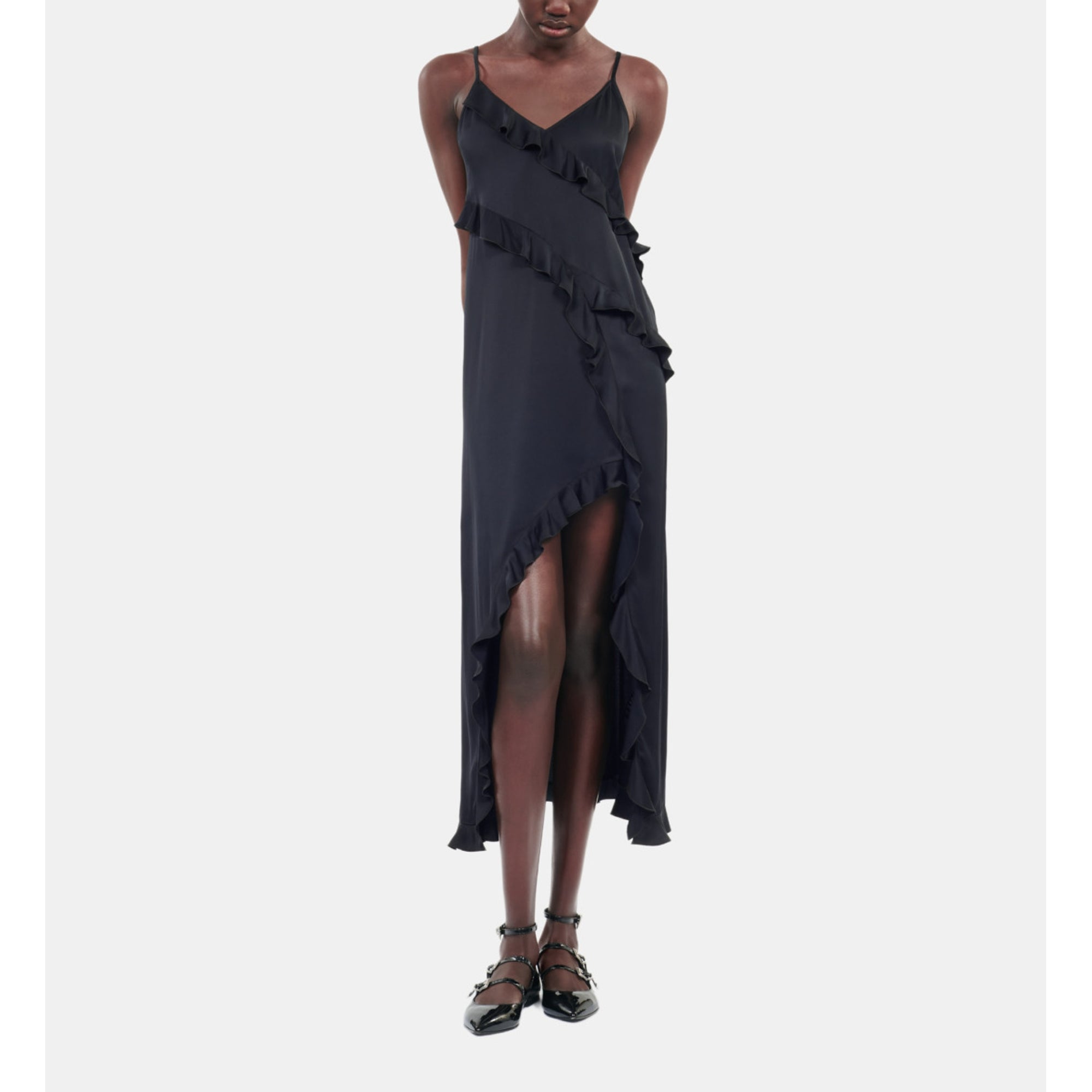 Long Slipdress | Women | Black