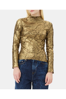 Long sleeve Blouse | Gold